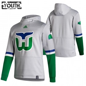 Kinder Carolina Hurricanes Blank 2020-21 Reverse Retro Pullover Hooded Sweatshirt